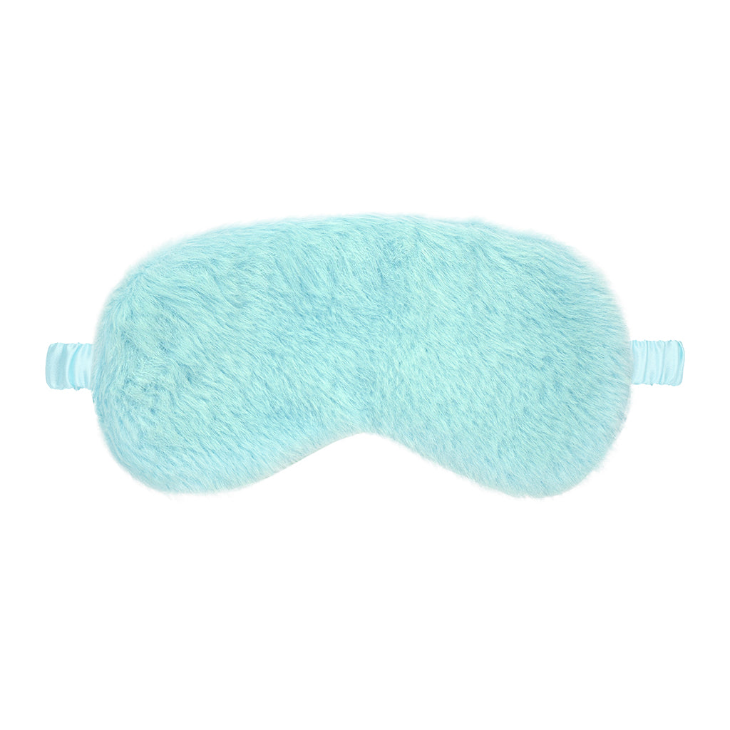 Ouch! Fluffy Mask Powder Blue - Soft Sensory Accessory